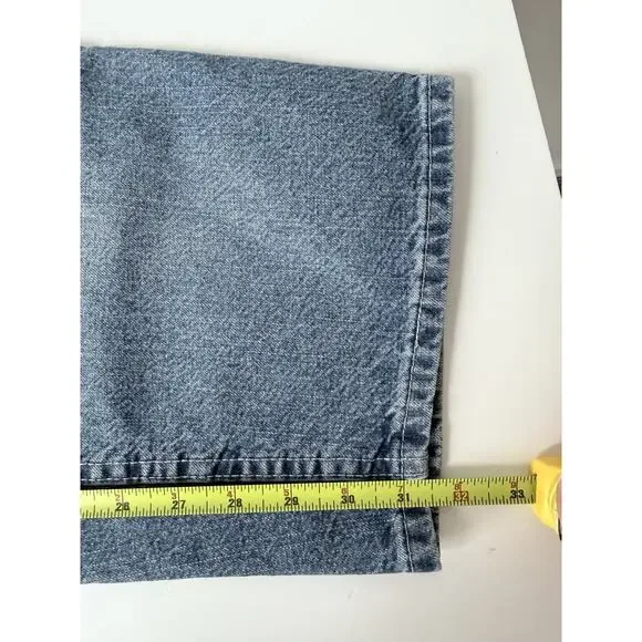 Vintage Lee Dungarees Carpenter Jeans Size 28 Relaxed Fit Y2K 29х31 USA 90s - Picture 9 of 13